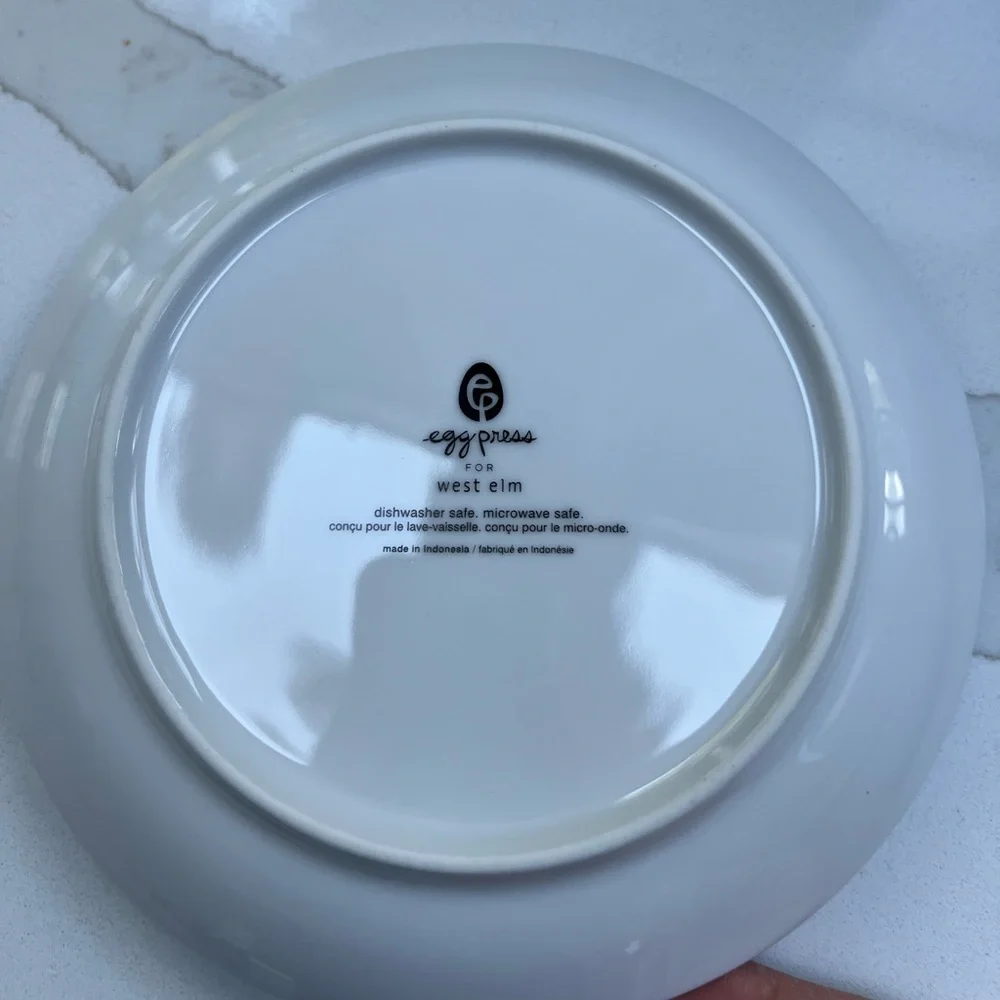 West Elm adorable plates